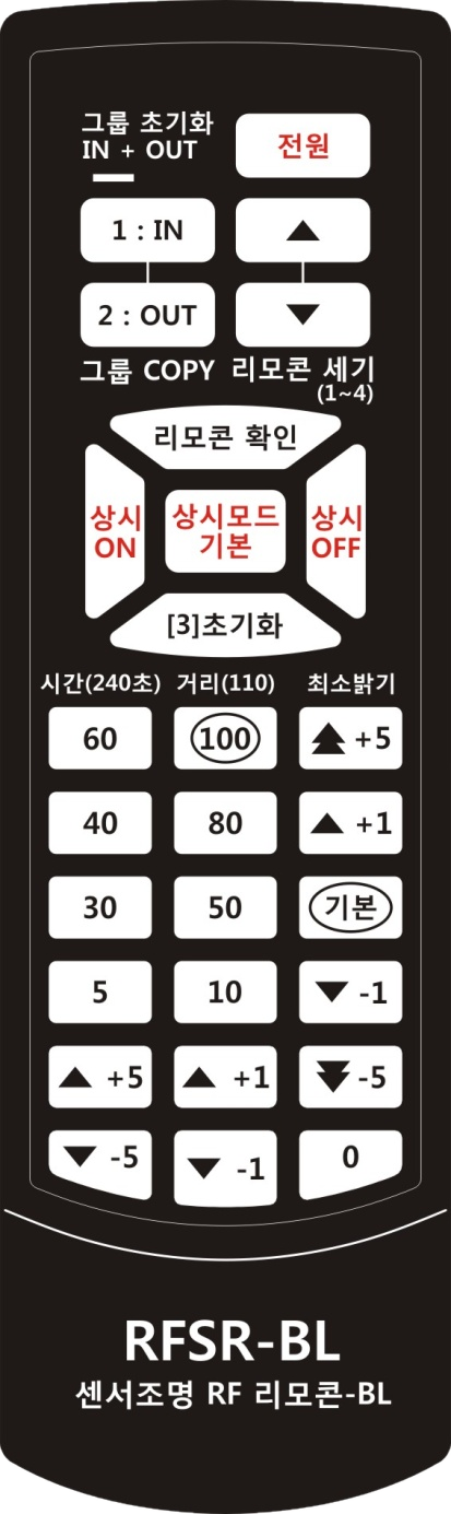 RF 관리자용 리모컨